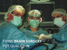 Lean Software Development -- Think Brain Surgery -- Build Quality In